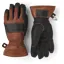 Hestra Falt Guide 5 Finger Glove in Brown/Black